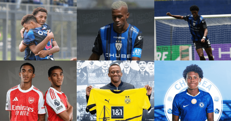 Jóvenes talentos ecuatorianos proyectados al fútbol europeo