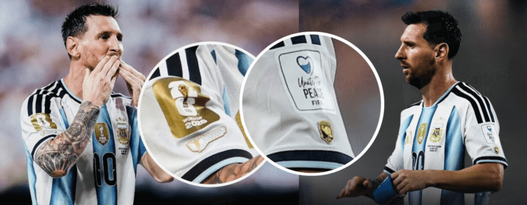 Parches Camisetas Mundial 2026 Lionel Messi