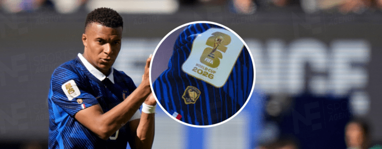 Parches Camisetas Mundial 2026 Mbappe